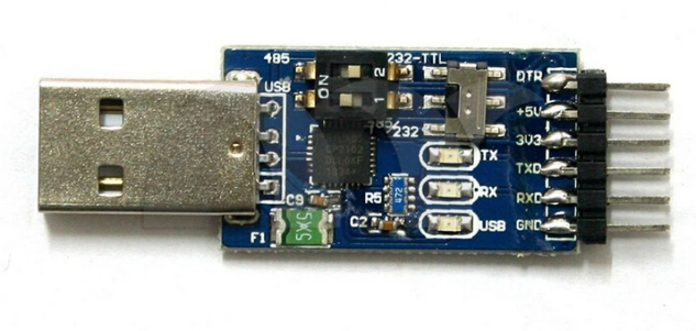 Modulo Serial CP2102 6-in-1 - USB A TTL, RS485, 3.3V/5V, Con Cavo Dupond - Foto 4